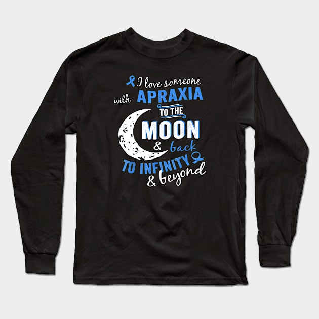 Apraxia Awareness Shirt - Apraxia Long Sleeve T-Shirt by JazlynShyann